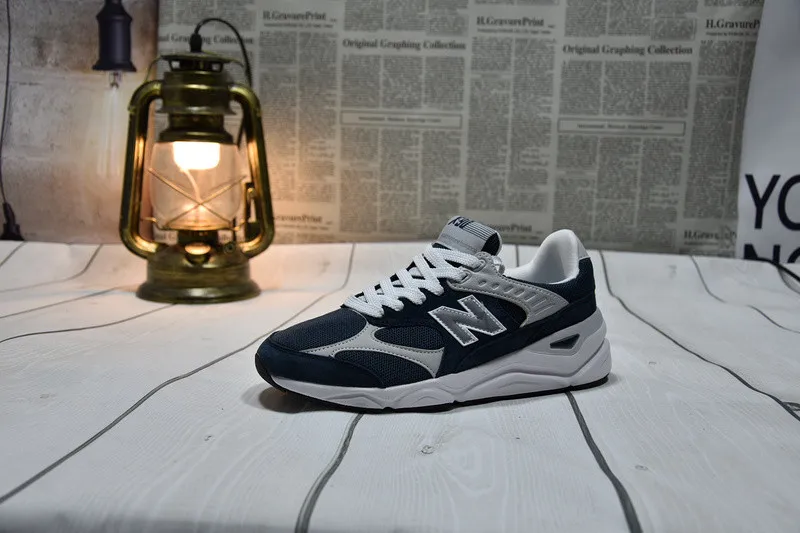 Оригинальные кроссовки NEW BALANCE серии X90 в стиле ретро, кроссовки для отдыха, 8 цветов - Цвет: Black