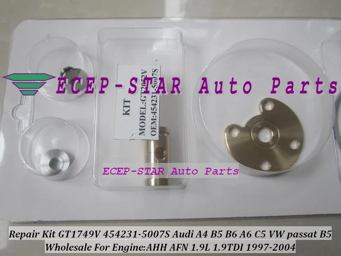 Ремонтный комплект Turbo ремонтные наборы GT1749V 454231 5007S 0001 028145702H для AUDI A4 B5 A6 VW Passat AHH AFN