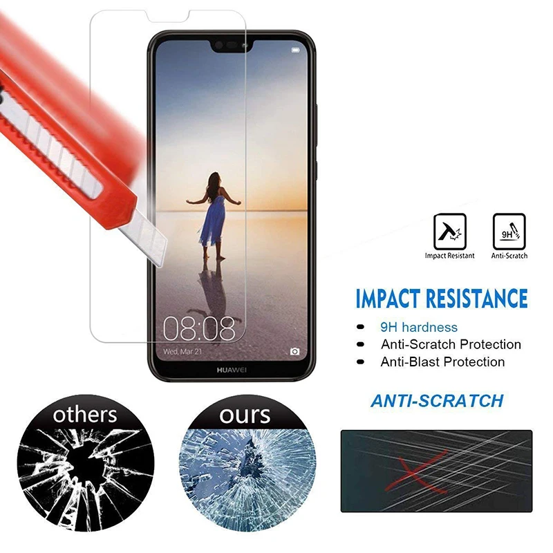 Закаленное стекло для Huawei P20 Lite Pro P10 P9 P8 Plus 2017 Защитная пленка экрана P 20 10 9 8 P20lite