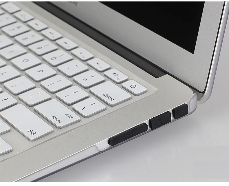 Новый силиконовый чехол для Macbook Air Pro Retina 11 12 13 15 USB пылезащитный заглушка ноутбука