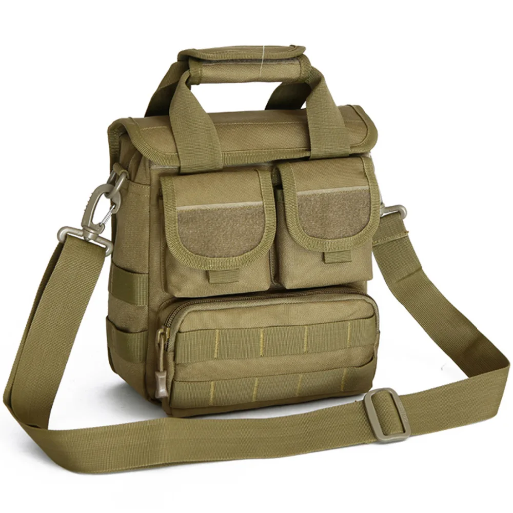 Новое поступление Мужская 1000D прочная нейлоновая военная сумка винтажная через