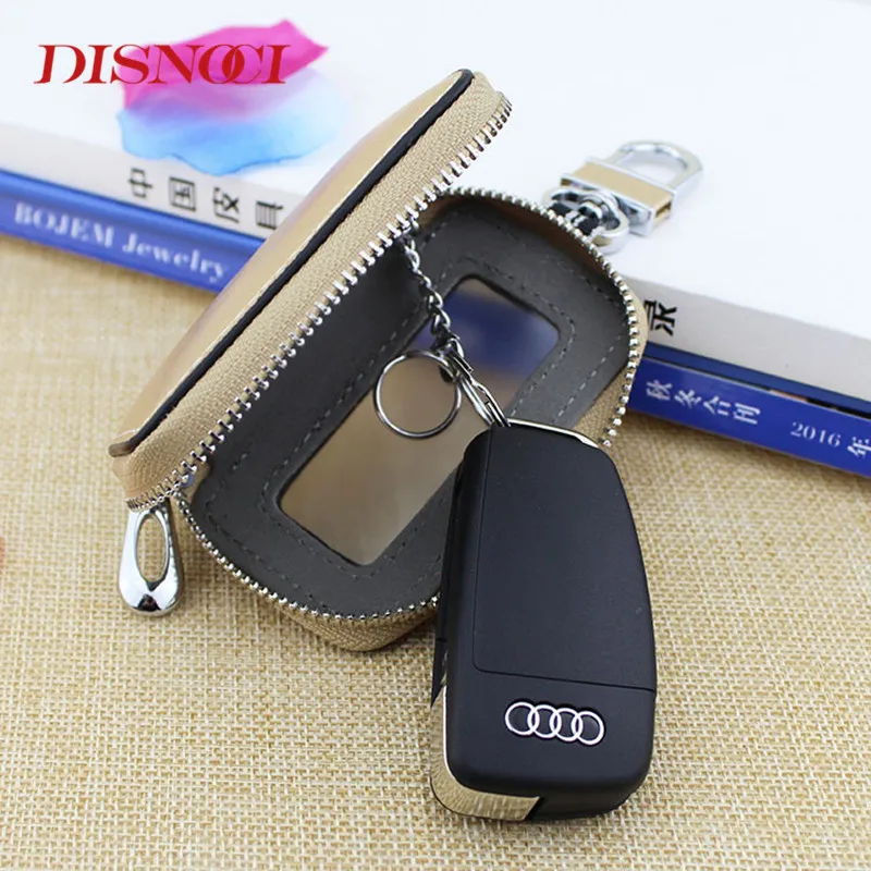 Деловой кошелек с отделением для карт сумка ключей из яловичного спилка