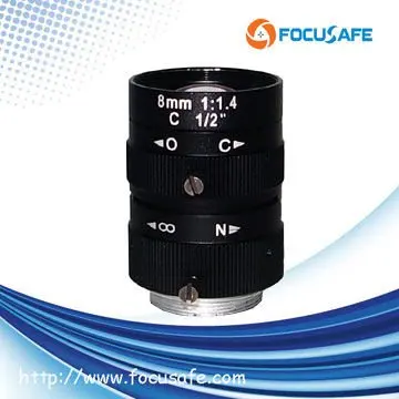 Focusafe 3 Мегапикселя HD линзы машинного зрения 50 мм 1/2 дюйма Ручная линза с