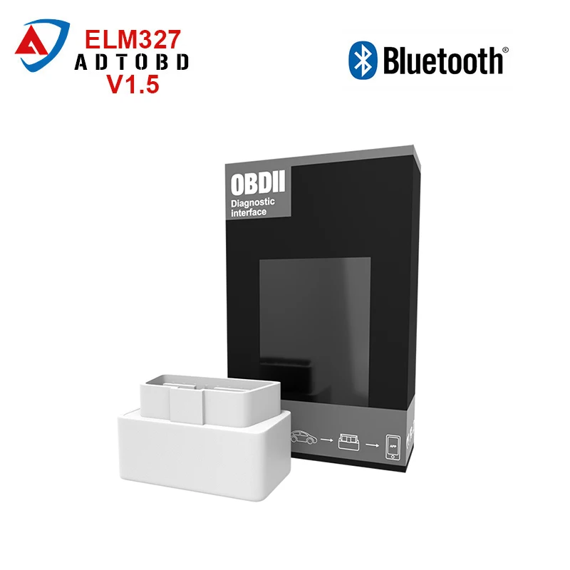 Мини ELM 327 V1.5 Bluetooth 2 0 OBD2/Автомобильная диагностика obd-ii инструмент ELM327 V 1 5 сканер