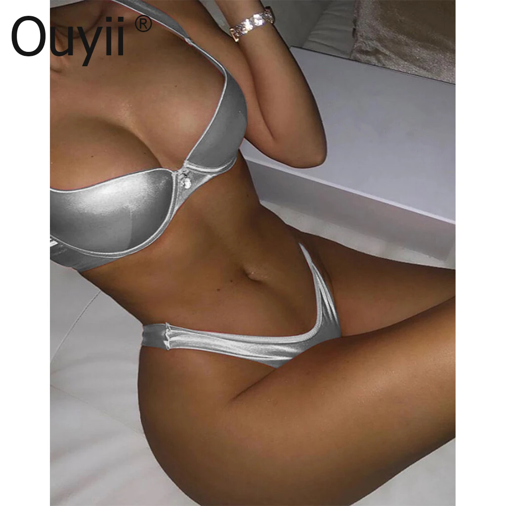 Женский купальник сексуальное бикини яркое кожаное 2019| |