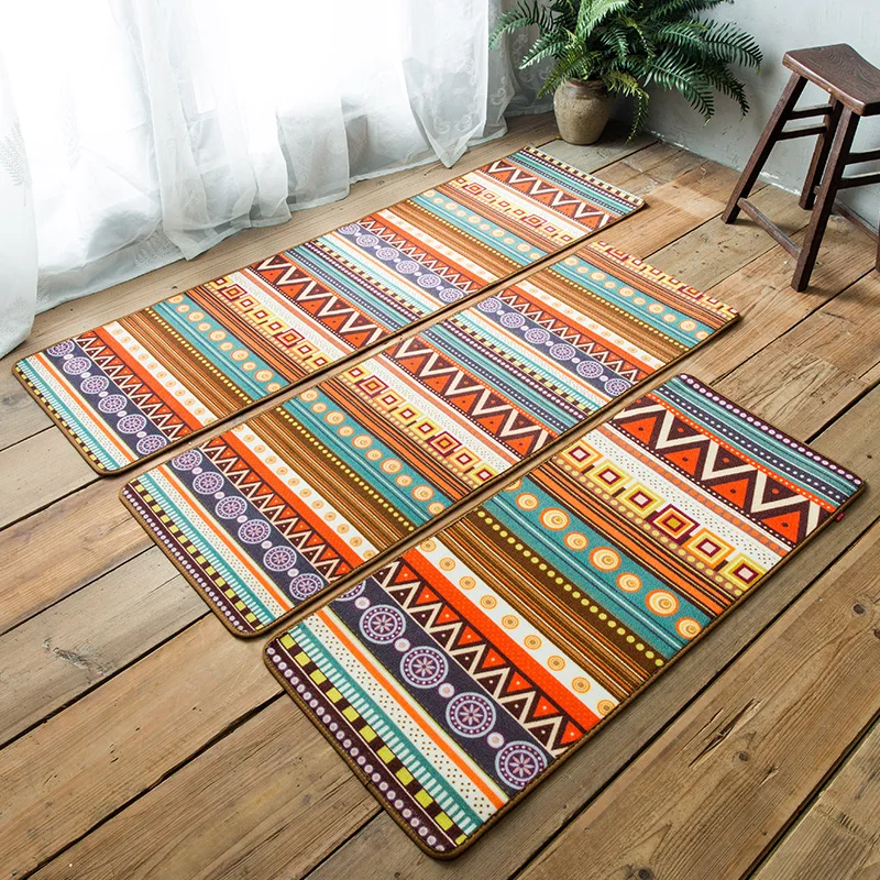 Кухонный Коврик для пола цветной детский коврик кровати мягкий толстый детской