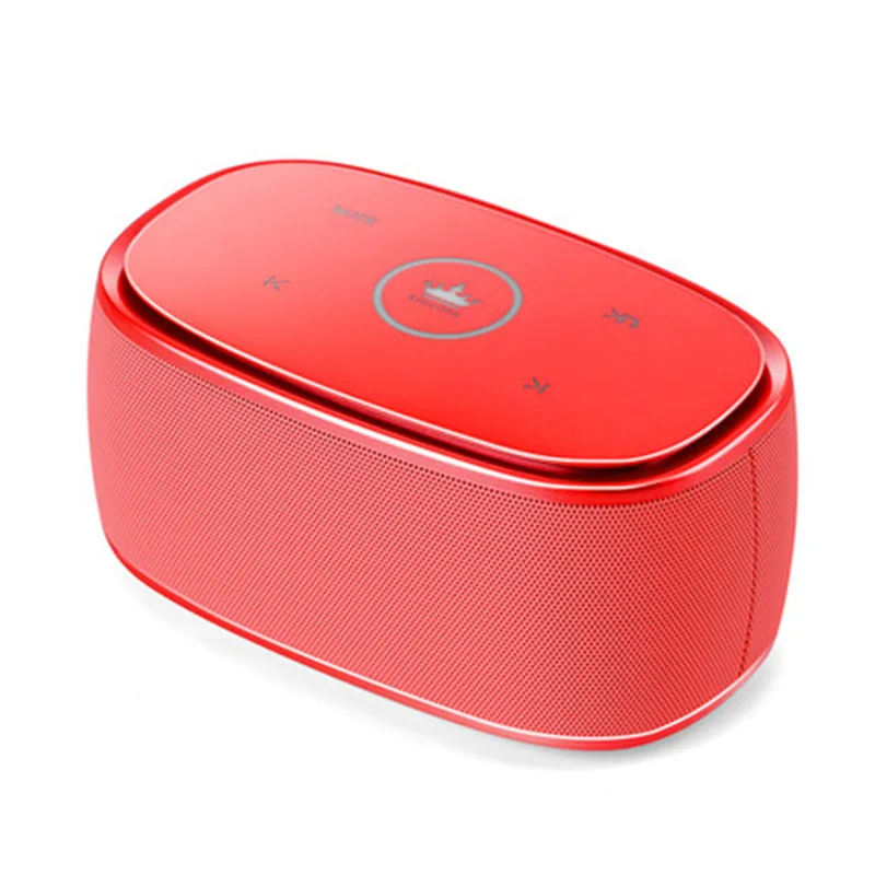 Red Новинка Kingone K5, беспроводной Bluetooth динамик, TWS, супер бас, громкий динамик, сенсорная клавиша, сабвуфер, без рук, Bluetooth 4,2, TF карта, AUX - Цвет: Red