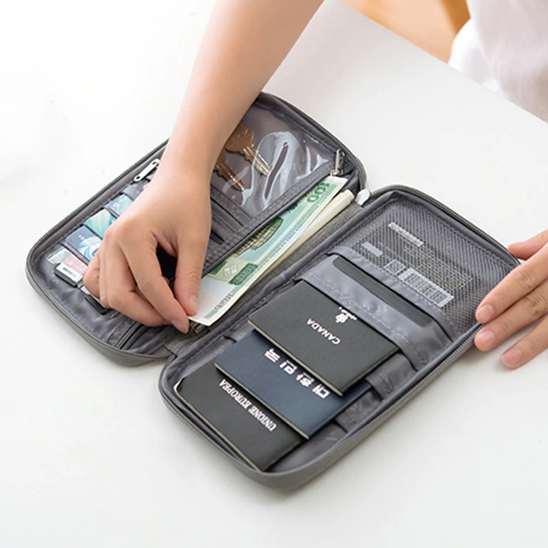 

Travel accessories Passport bag Case cover Multifunction Credit card holder driver license tourism For files wallet Document set