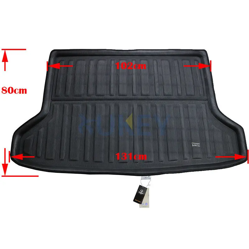 High-Quality Rear Trunk Liner Cargo Floor Tray Protector Carpet for Honda HR-V VEZEL HRV - Fits 2014-2019 Models - Perfect Boot Mat Car Accessory. image 5