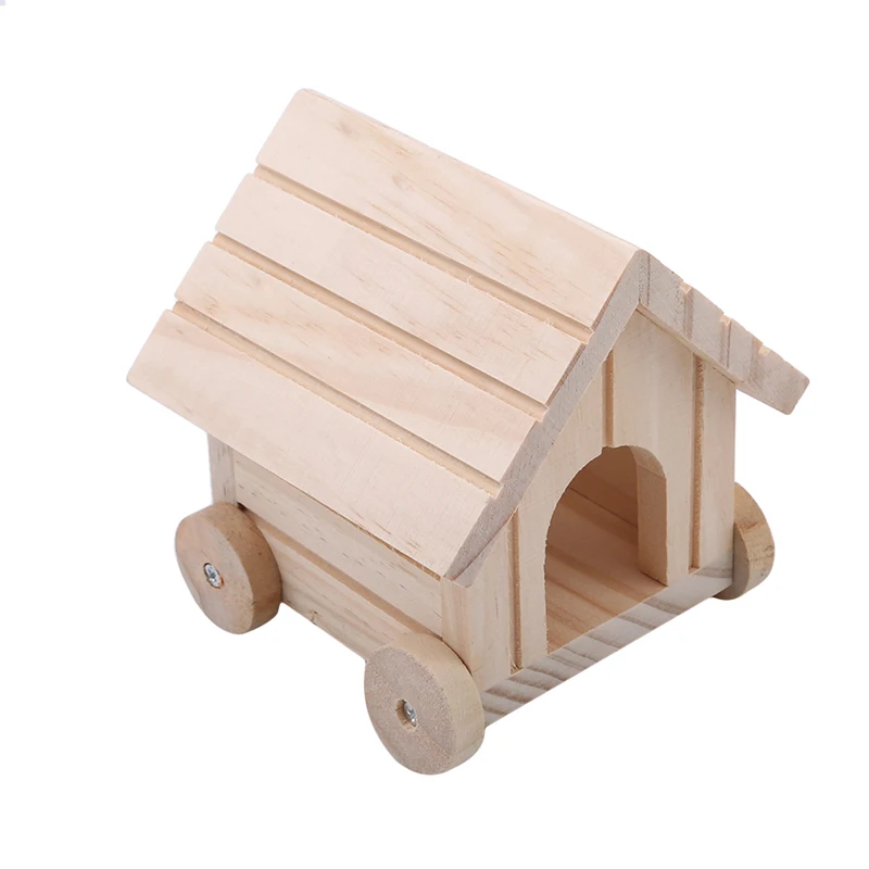 Новое поступление практичный бутик из натурального дерева хомяк дом клетка