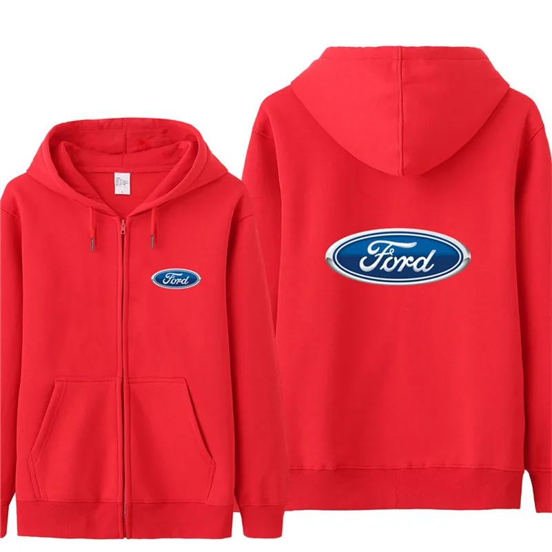 as picture Осенняя толстовка с логотипом Ford, толстовки, мужское модное пальто, пуловер, флисовый пуловер, унисекс, ManCar, Ford, толстовки - Цвет: as picture