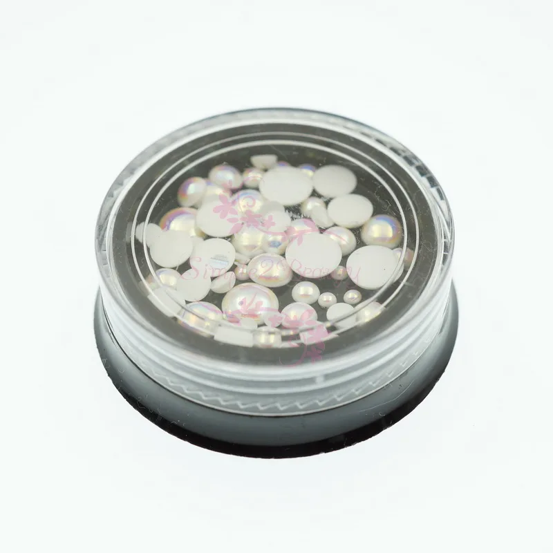 1 черный горшок в штучной упаковке Керамика АВ искусственные жемчужные бусины