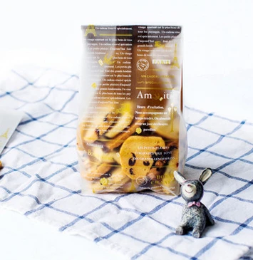 2000 шт./лот 24*9 5 см кофейный цвет английский скраб для торта печенья упаковочный