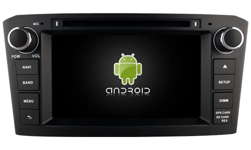 Четырехъядерный Android 9 0 автомобильный dvd плеер для TOYOTA AVENSIS (2005 2007) Автомобильный