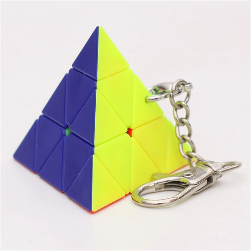

Zcube KeyChain Mini 3x3 Magic Cube Creative Cube Hang Decorations - Colorful