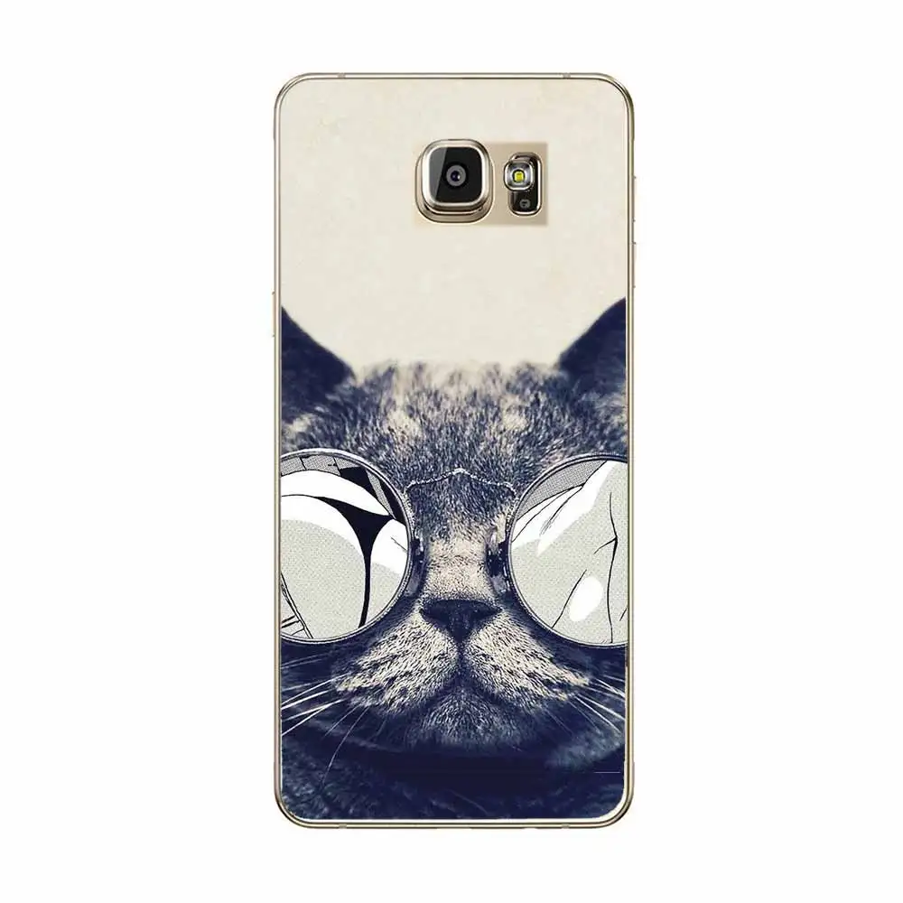 Чехол для SamSung S7 S8 плюс A7 A3 A5 2017 S6 край чехол телефона цветы рисунком серии милые