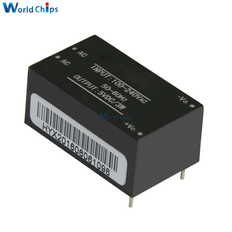 

5 шт. Φ 220V to 5V Step-Down блок питания, интеллектуальный модуль источника питания