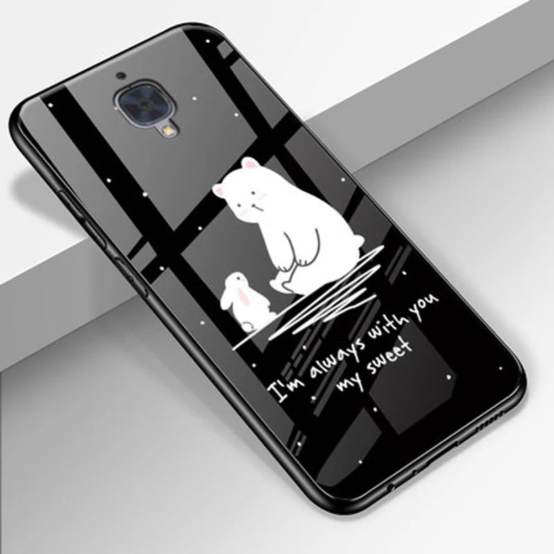 Чехол для Oneplus 3T A3010 чехол 1+ 3 T закаленное стекло Жесткий чехол-накладка мягкий полиуретановый край Oneplus3T чехол One plus 3T защитный чехол