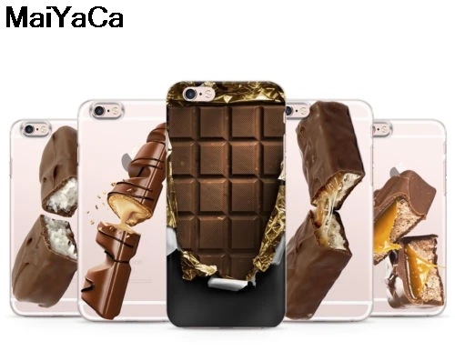 MaiYaCa шоколадные Панталоны MARS KINDER BUENO для iPhone 4S 5C 5S 6S X XR XS MAX чехлы телефонов