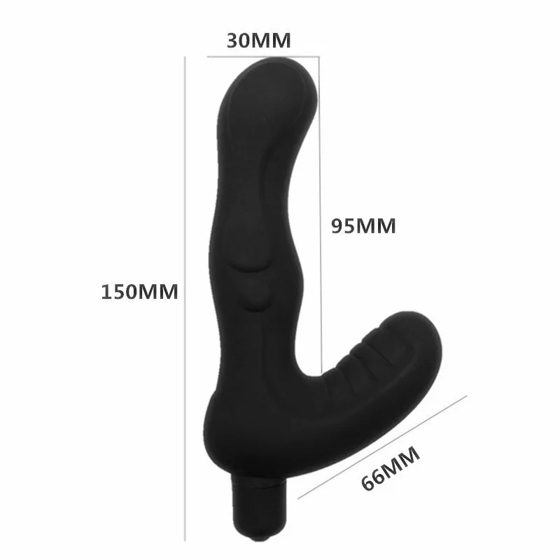 10 скоростей Вибрирующий силиконовый точка G стимулятор массажер простаты