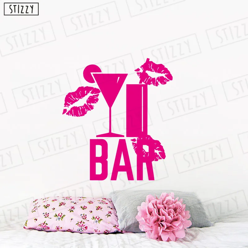 Настенная Наклейка stizzy спиртовой бар виниловые наклейки на стену креативный