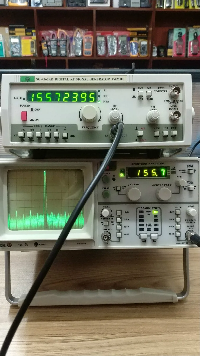 Анализатор спектра 1 ГГц RF анализатор сигнала sm-5010 SM-5011