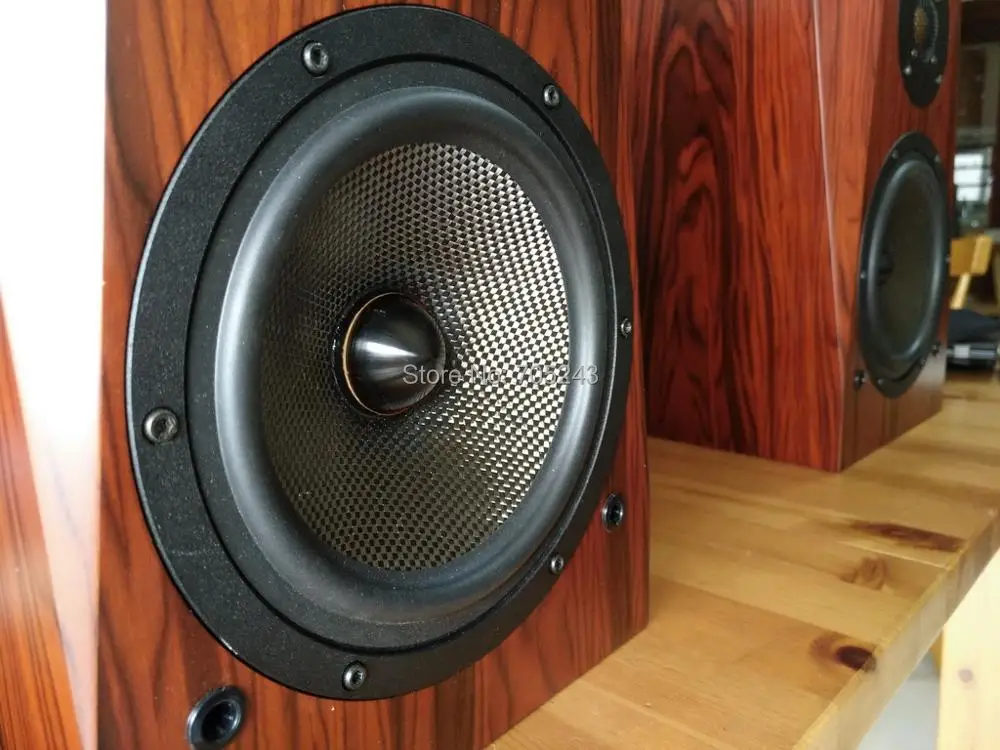 Пара 2 единицы melodavid аудио D6 6 5 дюймов/7 inch 1/2way boodshelft HIFI AV HIEND динамик | Электроника