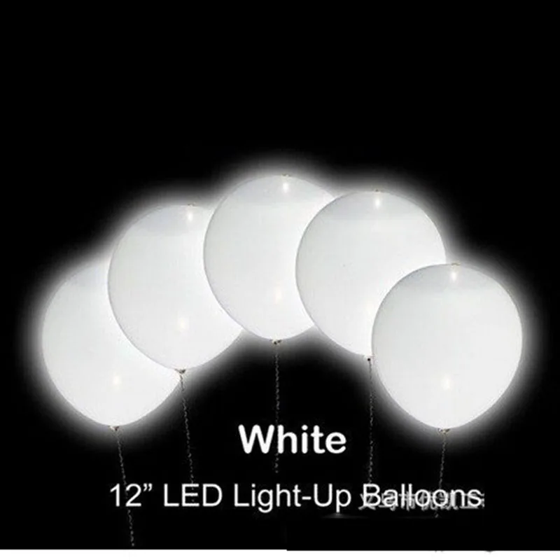 5 шт. светодио дный светодиодные шары светящиеся латексные Азотные Рождество