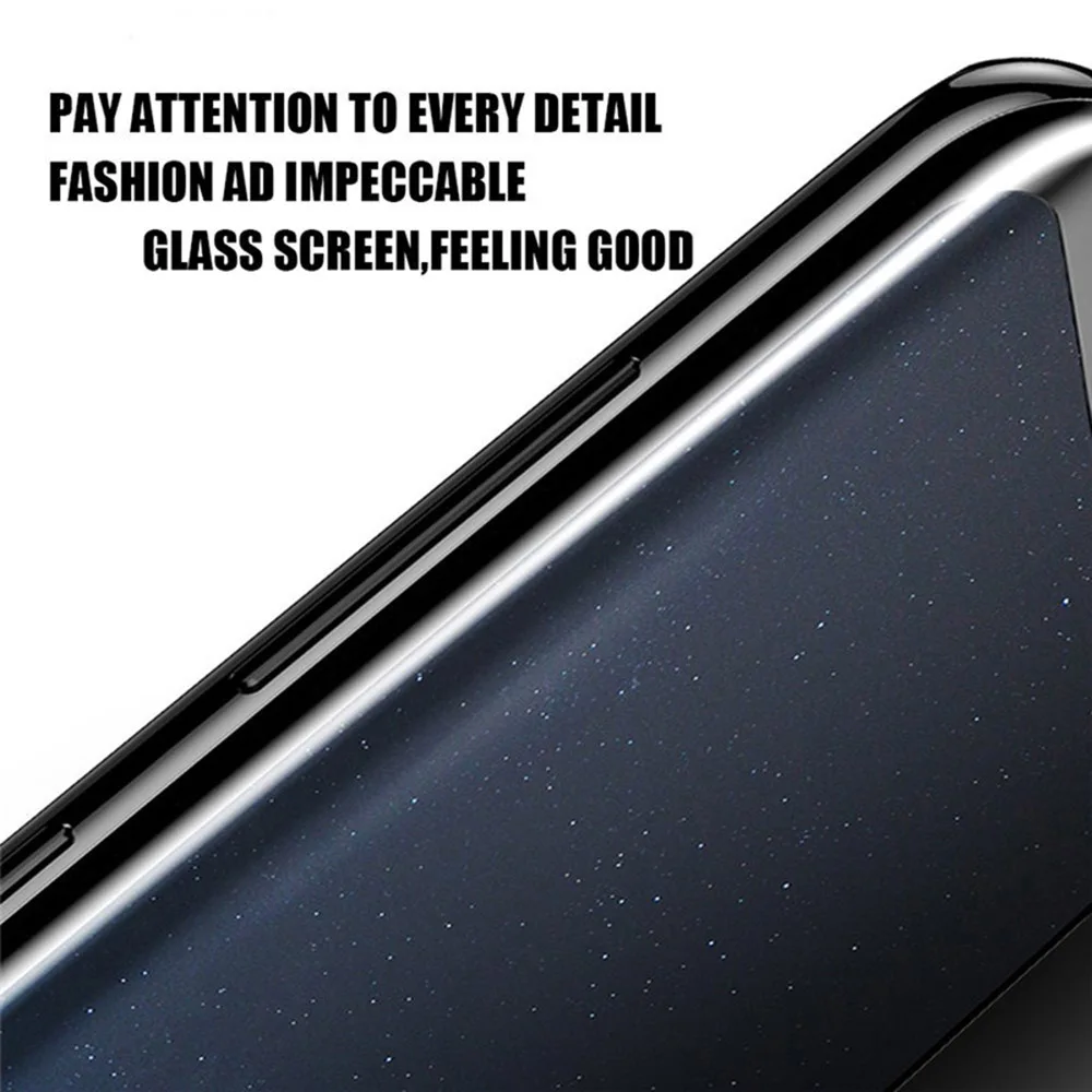 УФ-светильник, жидкий клей, закаленное стекло, Защита экрана для samsung Galaxy S6, S7 Edge, S8, S9, S10 Plus, S11, Note 8, 9, УФ-пленка