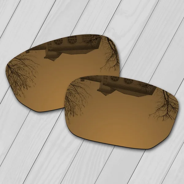 Bronze Golden E.O.S поляризованные улучшенные Сменные линзы для солнцезащитных очков Окли переключатель стиля-несколько вариантов - Цвет линз: Bronze Golden