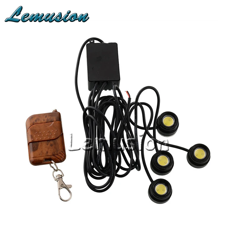 4X Автомобильный Стробоскоп Eagle Eye с беспроводным дистанционным управлением для