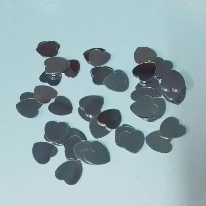 10 шт./партия блестящие сердца | Дом и сад