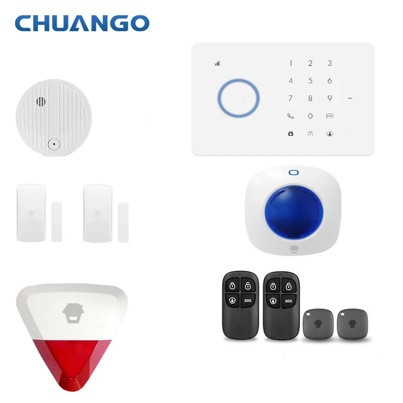 Chuango G5 315 МГц Беспроводная GSM система охранной сигнализации умный дом датчик