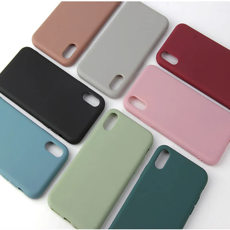 Для iphone xs max оболочка мобильного телефона шлифовальный ТПУ защитный рукав для