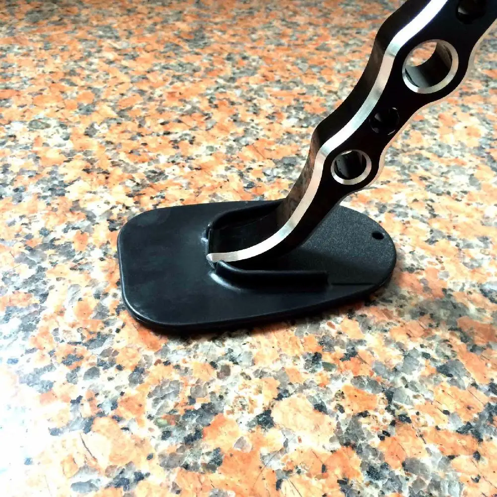 Универсальный Мотоцикл ATV подножка боковая подставка пластина Накладка для Suzuki