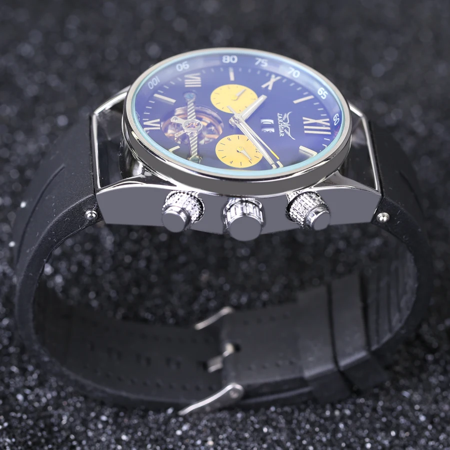 2016 новые мужские спортивные часы автоматические механические наручные люксовый