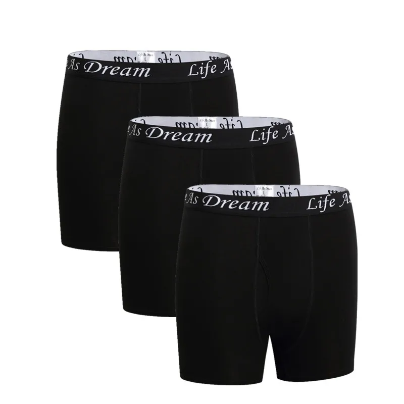 Cuecas Calzoncillos 3 шт./лот мужские боксеры нижнее белье хлопковые мужские шорты Свободные Calecon Pour Homme мужские s боксеры длинные ноги
