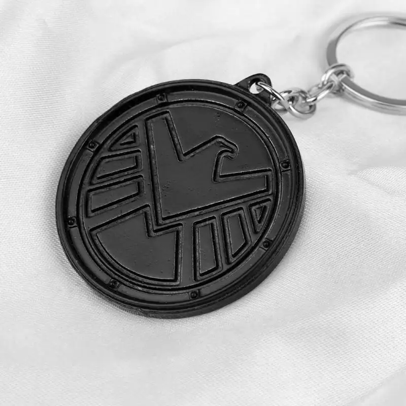 Marvel агенты Мстителей Щ. И. Т. Логотип брелок щит значок орел Осьминог эмаль