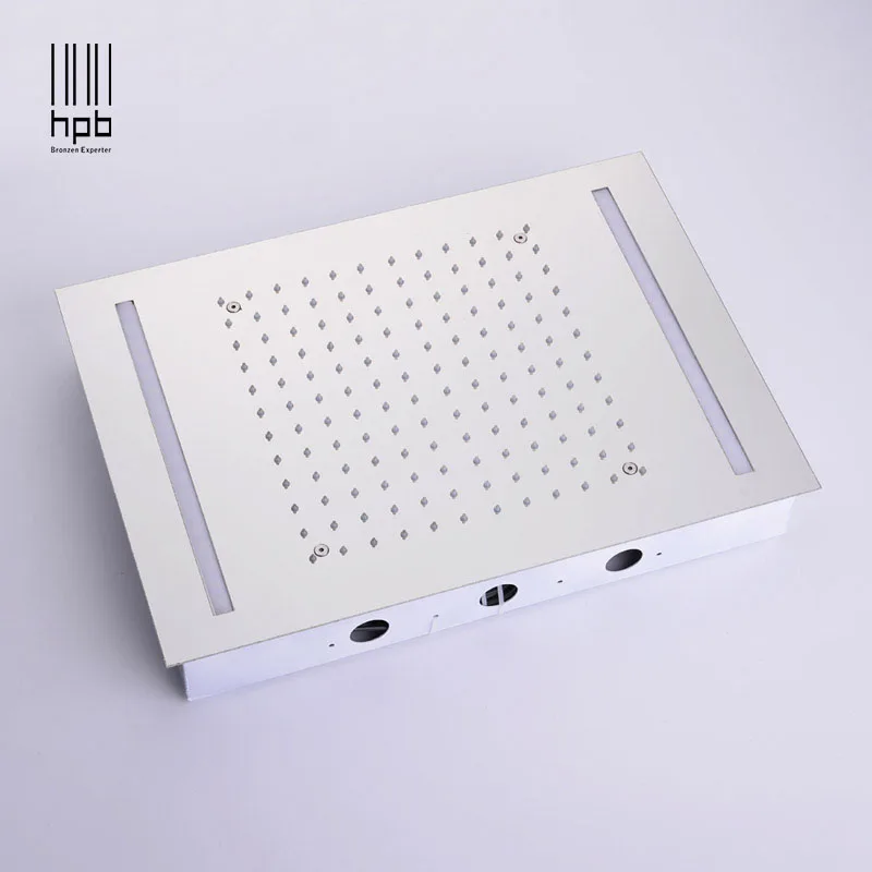 HPB 3 функциональный потолочный светодиодный дождевой Душ для ванной комнаты