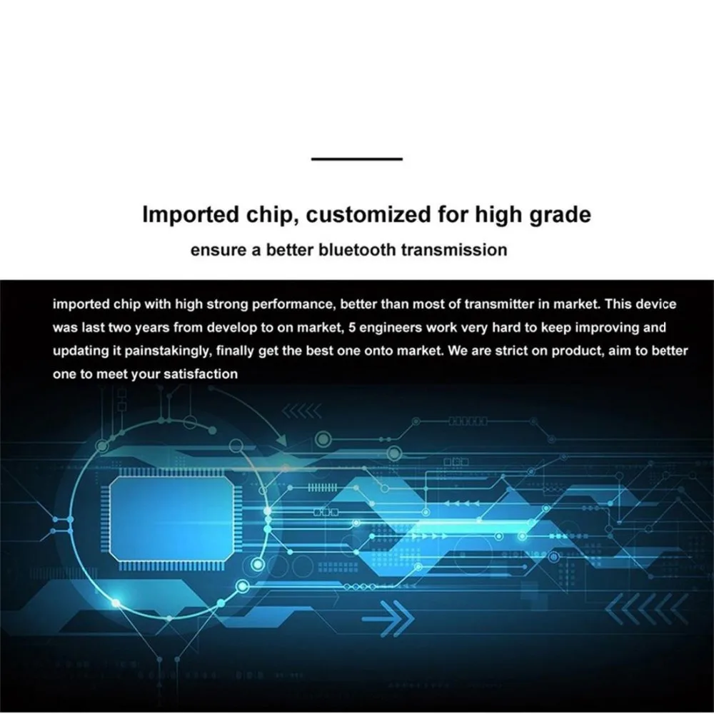 Wireless Bluetooth Transmitter Viewing Imported Chip Fast Transmitting | Электроника