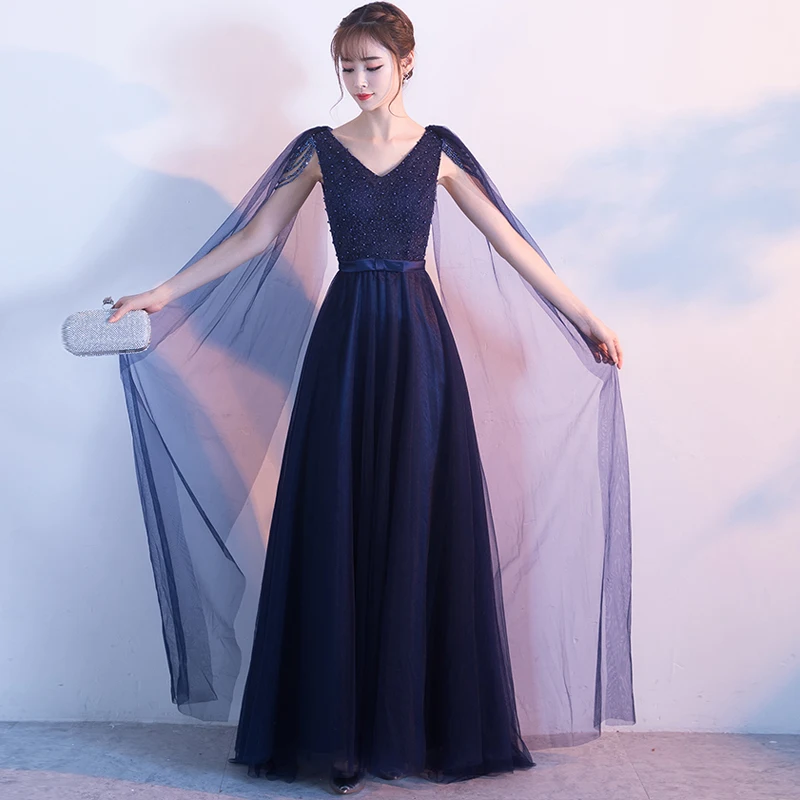 Новые Вечерние платья с v образным вырезом без рукавов открытой спиной из тюля