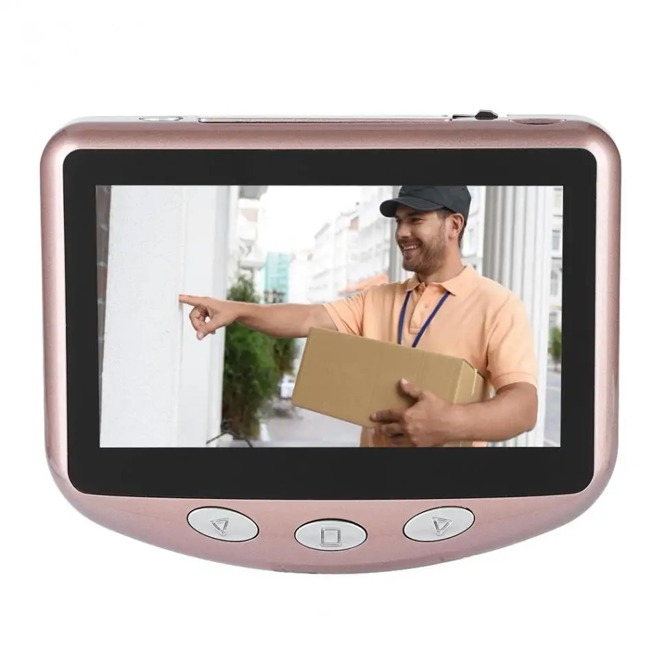 R101 720P 4,3 дюймов Смарт HD WiFi видео дверной звонок камера беспроводной ИК домофон дверной звонок deurbel timbre inalambrico внешний