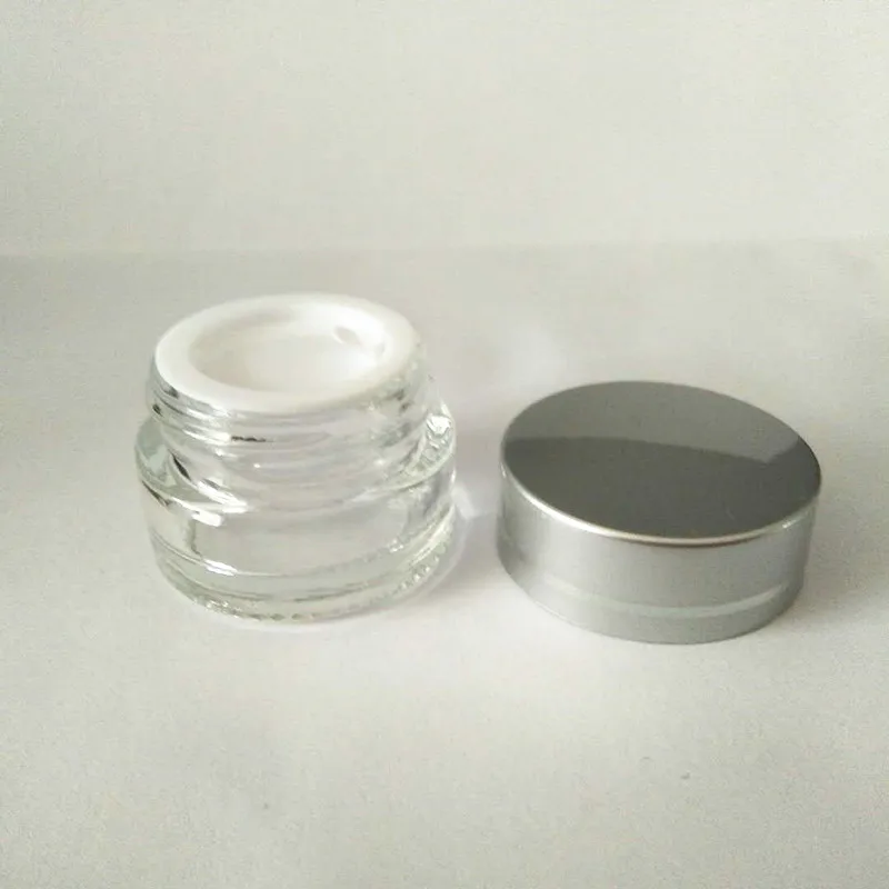 Бесплатная доставка оптовая продажа 48 шт./лот стеклянные баночки прозрачные