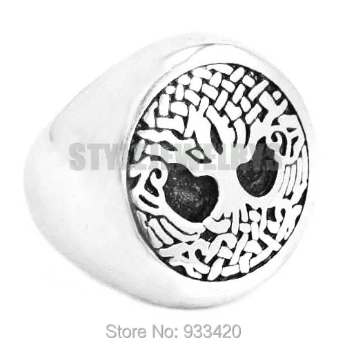 Кольцо с кельтским узлом Great Life Tree ювелирное изделие из нержавеющей стали