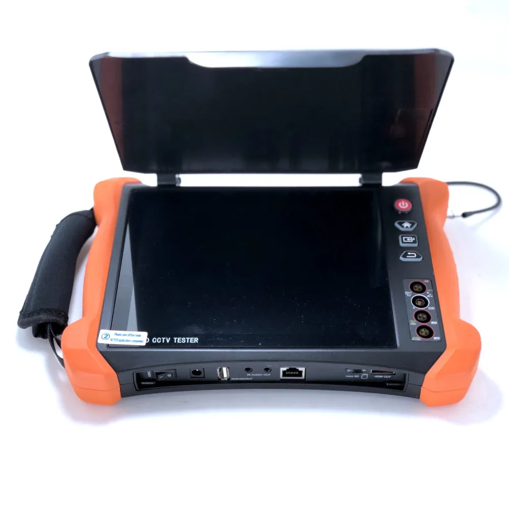 X9 8MP TVI CVI AHD SDI CVBS IP тестер аналоговых камер монитор 4 к 8 дюймов дисплей H.265CCTV тестер инструменты HDMI, RJ45 TDR, кабель tracer