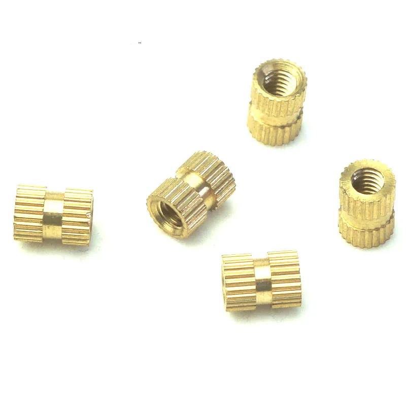 Copper Inlaid Pieces Of Injection Molded Nuts Roller Flower Insert Nut M6*8*10 | Обустройство дома