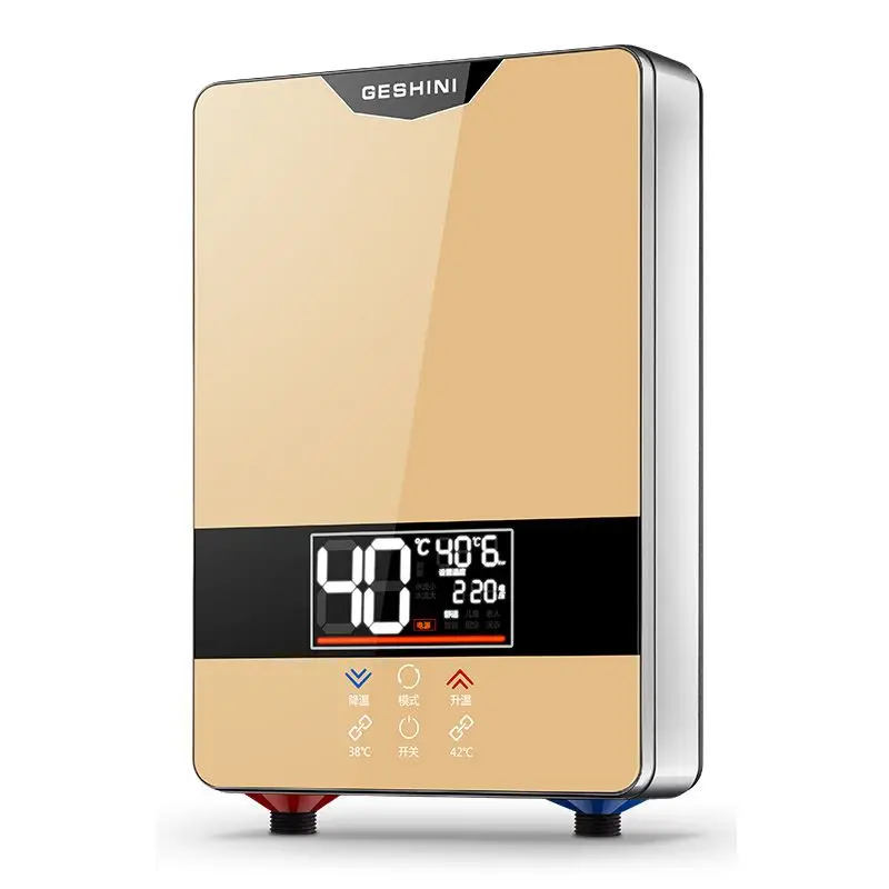 Мгновенный Tankless Электрический водонагреватель кран Кухня быстрый нагрев