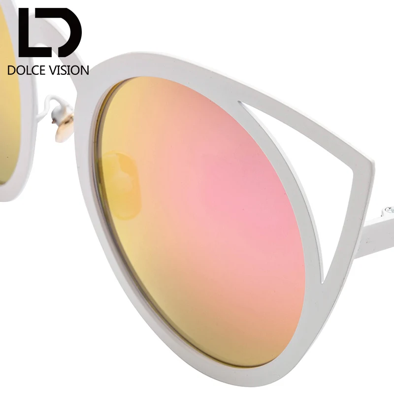 Женские солнцезащитные очки в винтажном стиле с кошачьим глазом роскошные