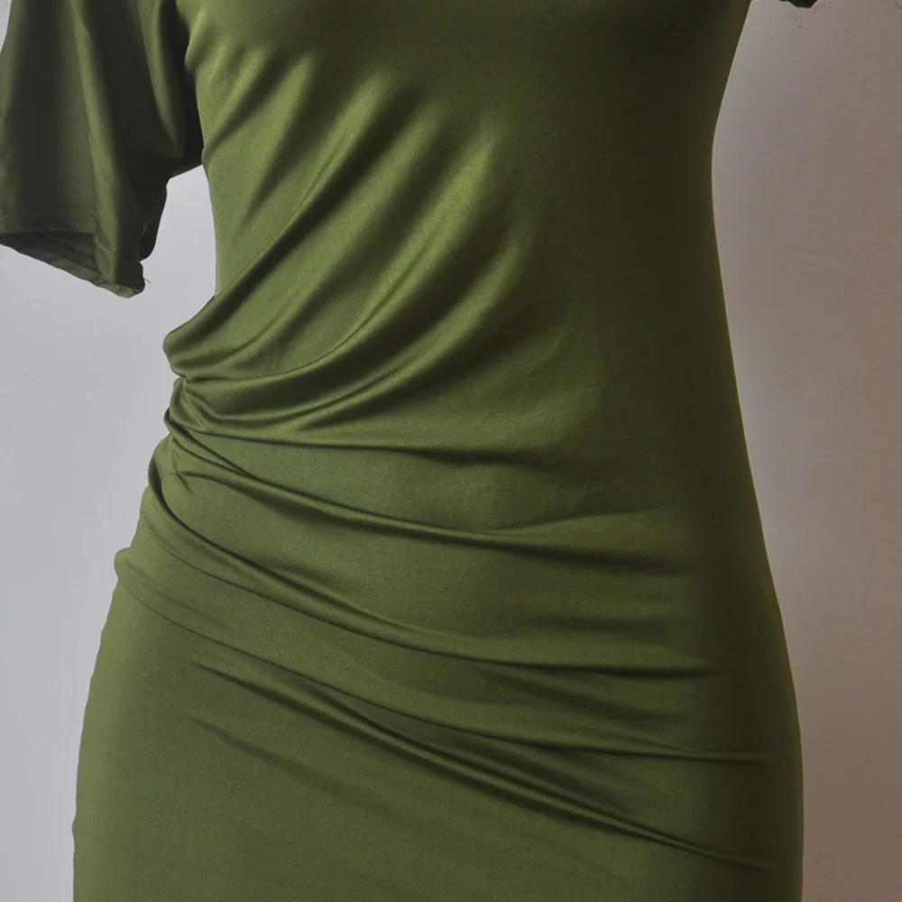 2018 летнее платье с коротким рукавом облегающее летучая мышь женские платья для