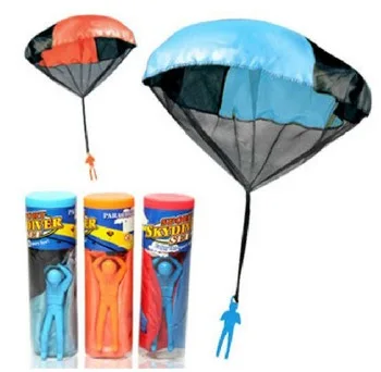 Новый мини Рука бросали парашют игрушки Дети Открытый играть в игры для спорта